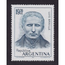 ARGENTINA 1976 GJ 1712A ESTAMPILLA NUEVA MINT PAPEL TIZADO U$ 10